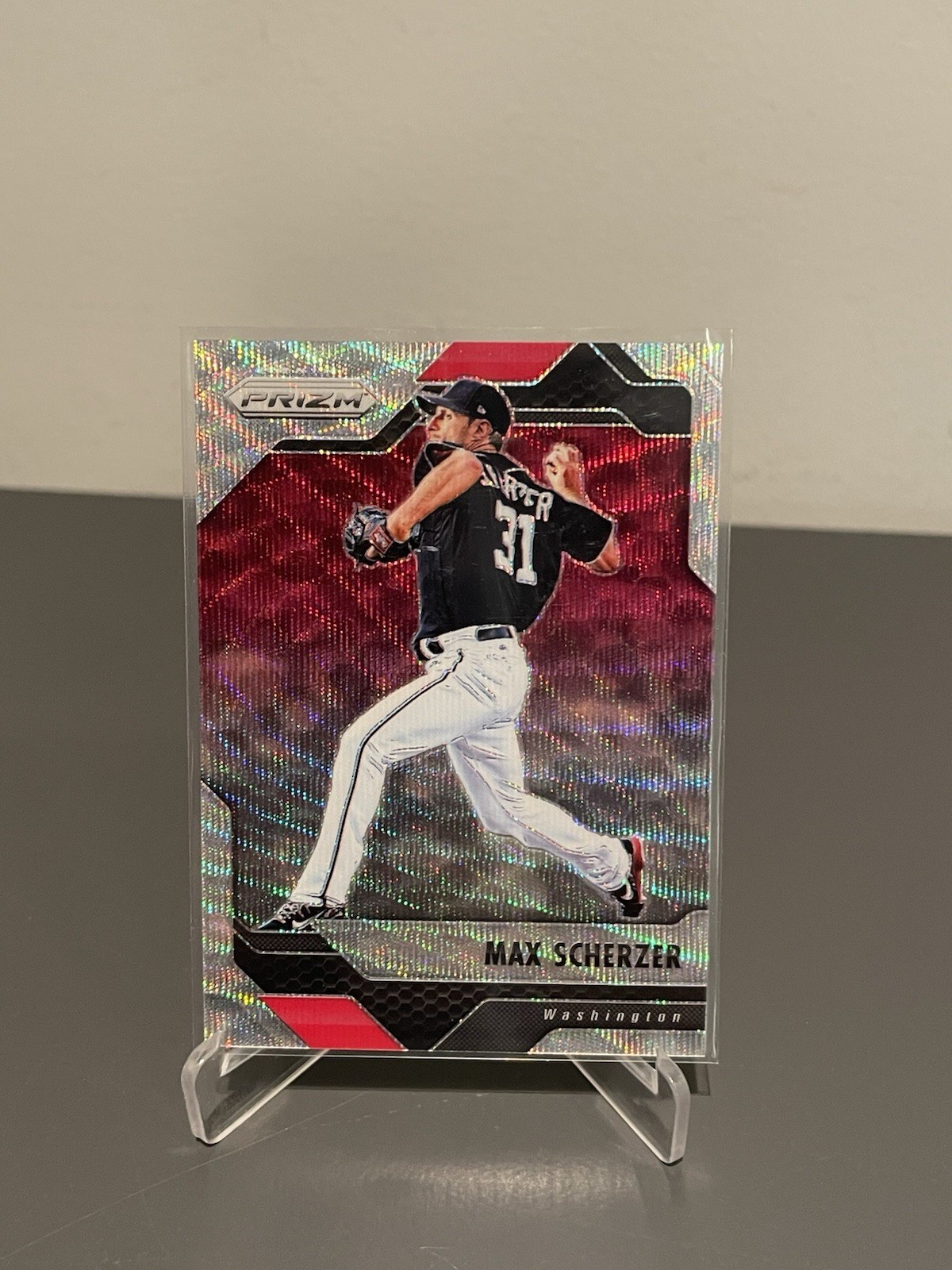 2017 Panini Prizm /199 Max Scherzer #39 Prizm SP Nationals