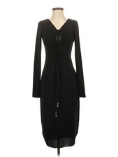 NWT Halston Women Black Casual Dress 2