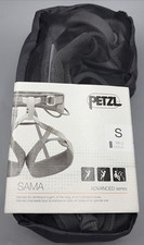 Petzl Sama Advanced Series Harness, Men's Gray, Small, Climbing Harness, 13.5 Oz
