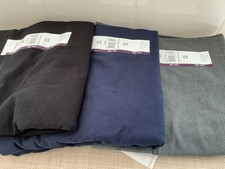 Time and Tru Women Size L/XXL High Rise Leggings 27'' Inseam 3-Pack 93 Cotton