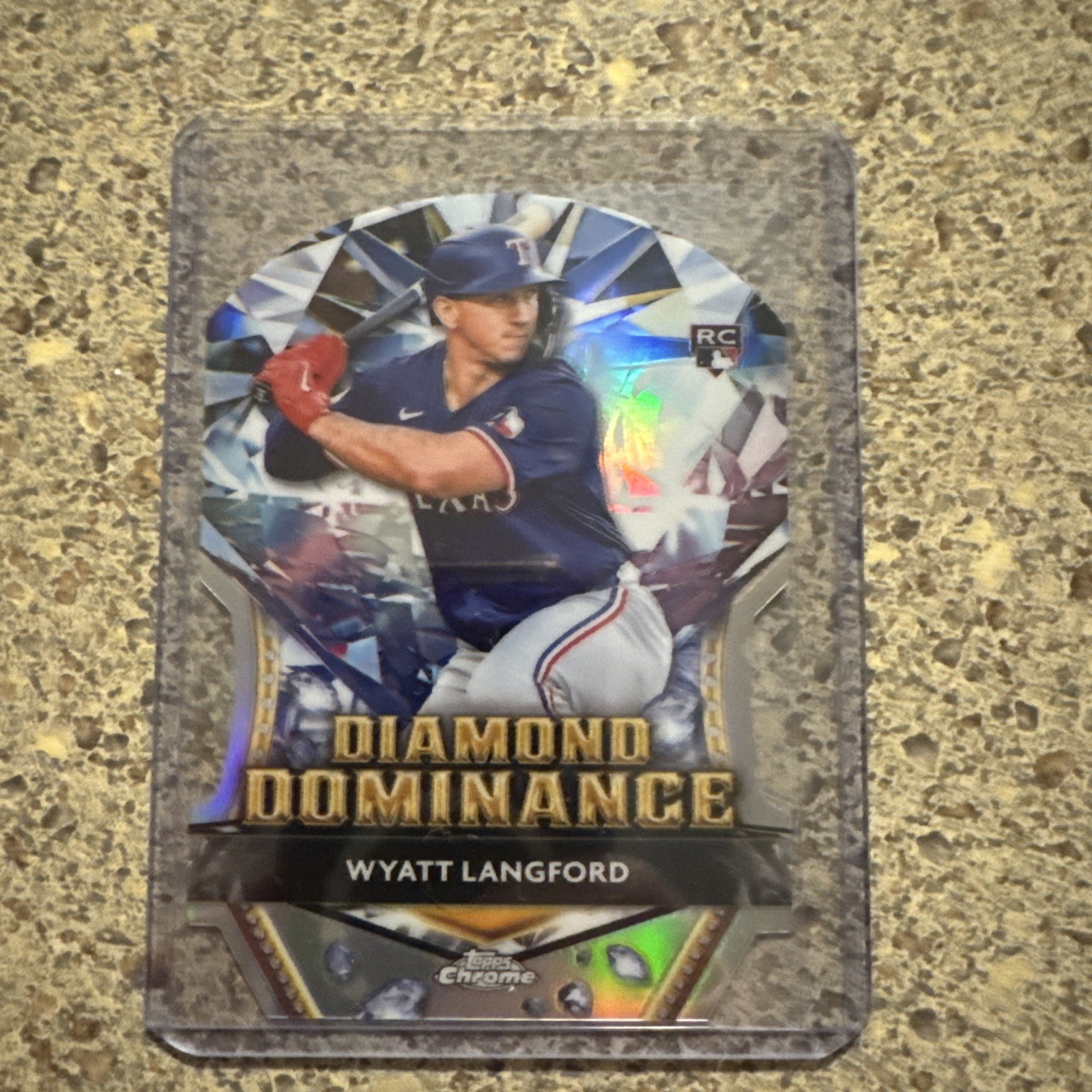 2024 Topps Chrome Update Series - Diamond Dominance Wyatt Langford #DD-2 (RC)