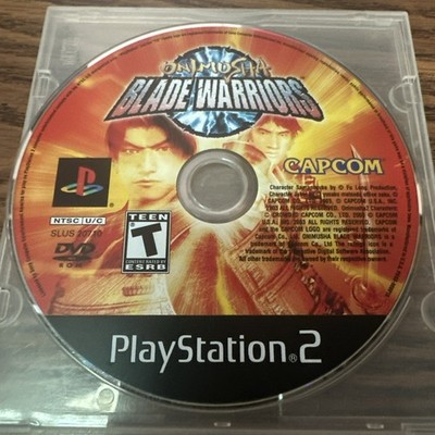 Onimusha Blade Warriors (Sony Playstation 2, 2003) PS2 Disc Only, Tested