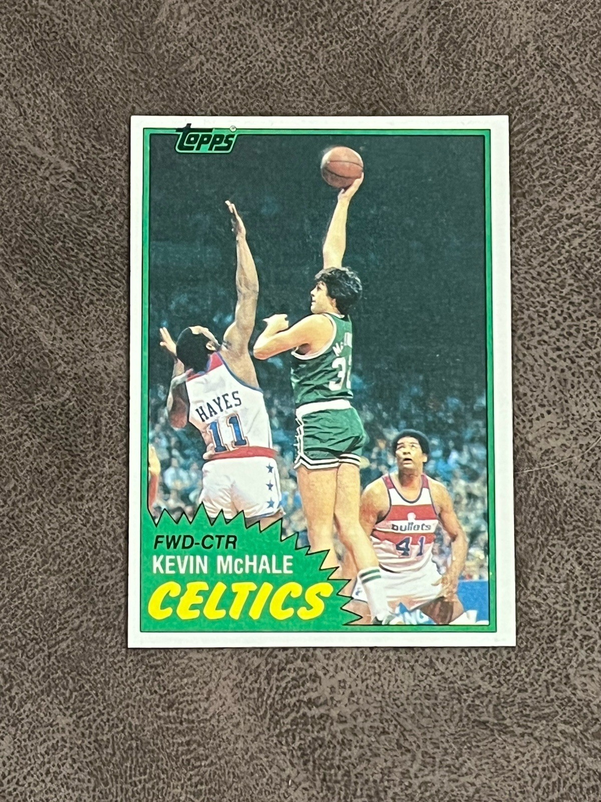 1981 Topps Kevin McHale #75 NM-MT HOF Boston Celtics Rookie RC!!