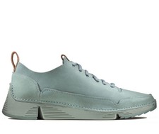 Image of Clarks Tri Spark blue  Nubuck Women's Trainers Size UK 3.5 D  