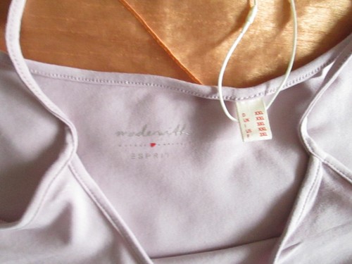 ESPRIT BASIC DAMEN STRETCH SPAGHETTI TANK TOP ROSA MAUVE LILA XXL, 44 NEU - Bild 2 von 8
