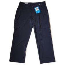 Columbia Silver Ridge Utility Capri Pants Women  s 6 Navy UPF 50 NWT