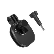 Black Aluminum Alloy Motorcycle Windshield Mount Clamp Bracket For Gopro Camera