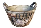 Weller Pottery Flemish Rose Basket