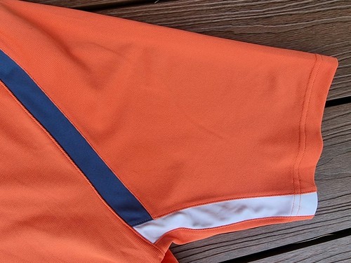 ADIDAS MENS GOLF POLO SHIRT ORANGE SIZE XL - Picture 4 of 10