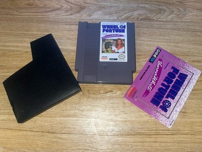 Wheel of Fortune: Featuring Vanna White W/ Manual (Nintendo NES, 1992) Tested