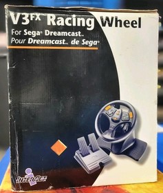 InterAct V3 FX Racing Wheel with Pedals | Sega Dreamcast | TESTED