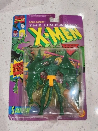 Marvel Comics The Uncanny X-Men Sauron Action Figure 1992 ToyBiz Vintage