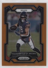 2023 Panini Prizm Orange Prizm 87/249 Equanimeous St Brown #53 1lj7
