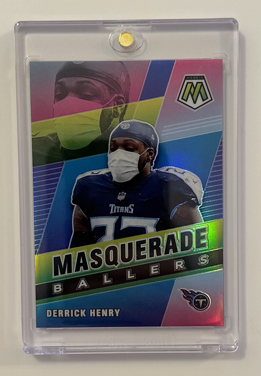 2021 Panini Mosaic - Masquerade Ballers Derrick Henry #MB14