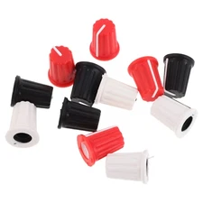12 Pcs Electric Guitar Knobs Replacements Bass Control for Amplifier