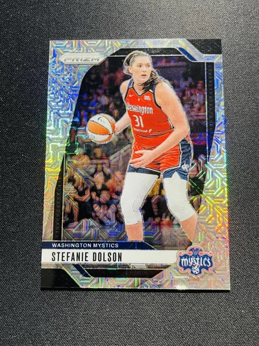 2024 Panini Prizm WNBA Stefanie Dolson #34 Mojo 11/25 Mystics XV44