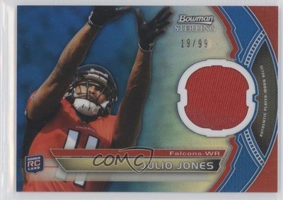 2011 Bowman Sterling Relics Blue Refractor 19/99 Julio Jones Rookie RC 1j2