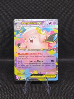 Pokemon Mega Evolution Perfect Order Mega Clefable EX Holo #31/88