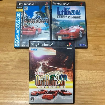 PS2 OutRun 2 SP Special Tours OutRun 2006 Coast 2 Coast Sega Ages Set JP US