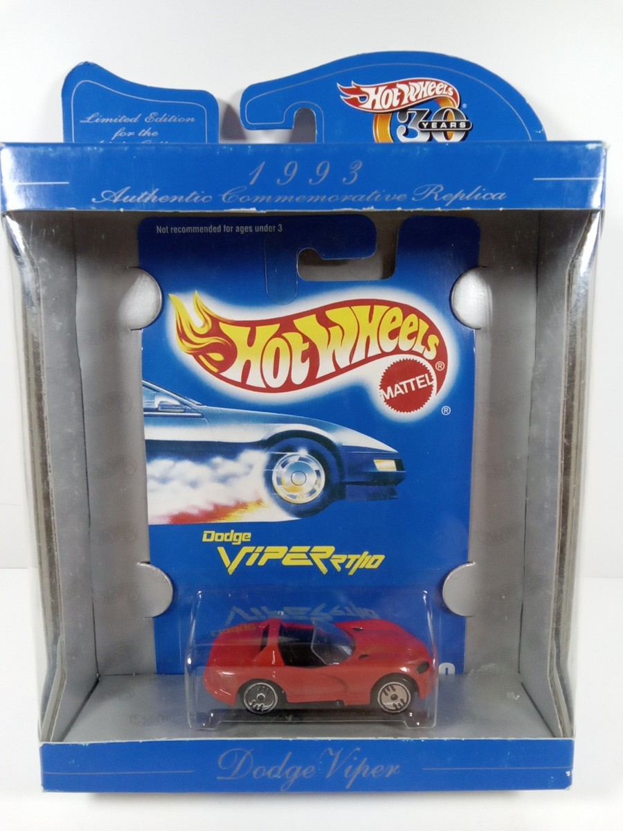 Hot Wheels 30th Anniversary Dodge Viper RT/10 Commemorative