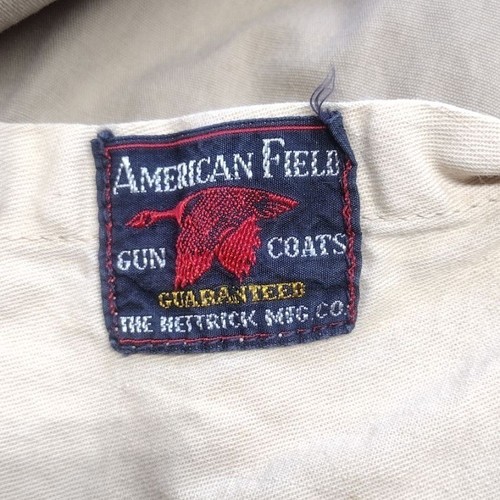 1950's American Field Men's Med-Large Hunting Jacket Hettrick Canvas Game Pouch - Picture 2 of 19