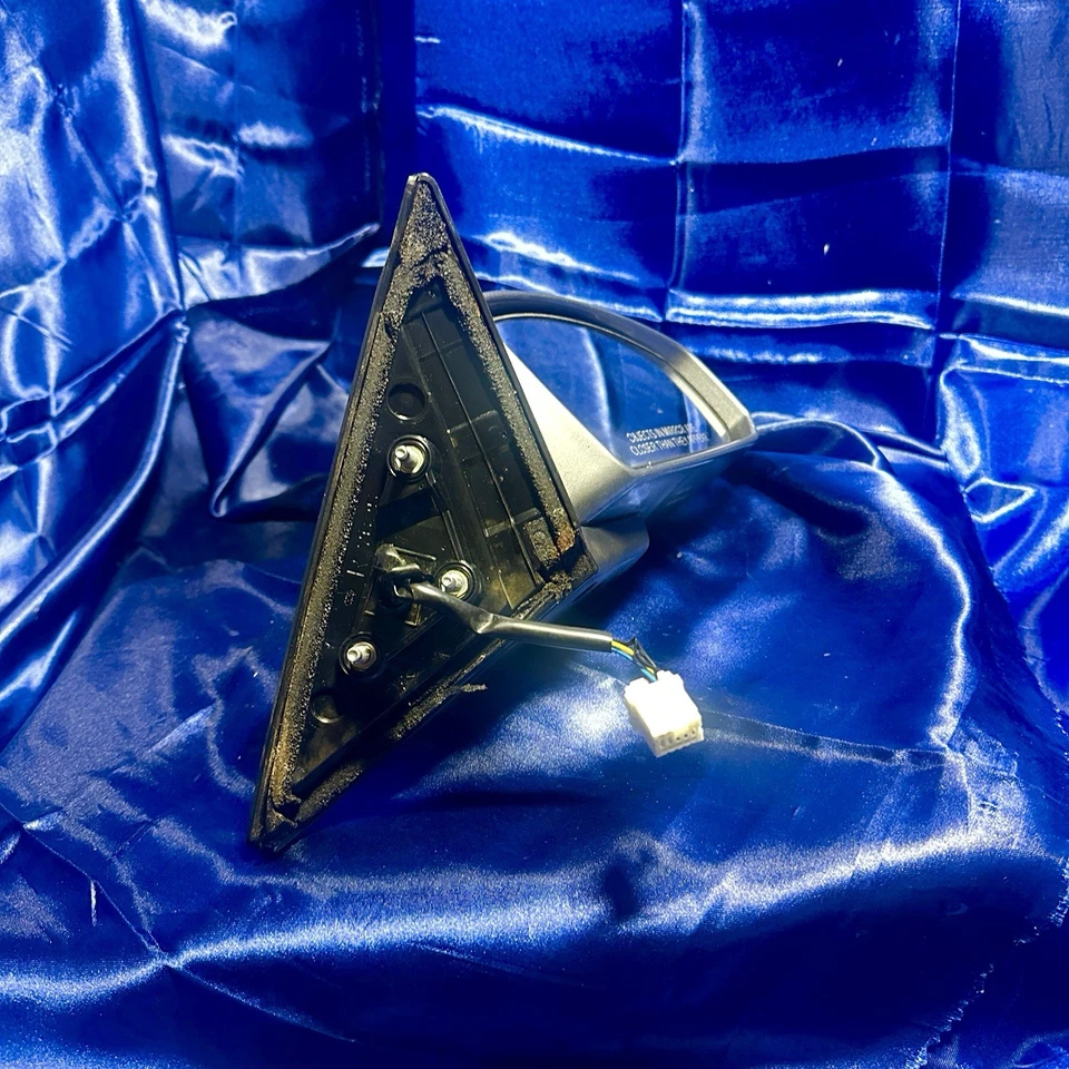 Espejo retrovisor de puerta lateral derecho Infiniti G35 2003-2006 OEM negro mate Foto 3 de 4