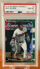 2019 Bowman Chrome X Baseball Cards - IPO Results 13