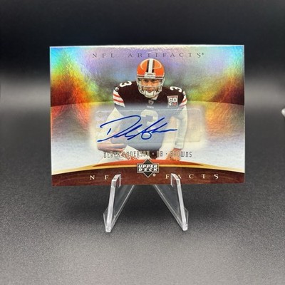 2007 Upper Deck Artifacts NFL Facts Auto Derek Anderson #NF-DA Auto Browns