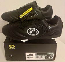 Optimum Razor Boot-Lace Up 6Stud Unisex Boots UK 10 BLK/SILV BNIOFB RRP &pound;42.95