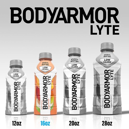 BODYARMOR LYTE Sports Drink Low-Calorie Sports Beverage Peach Mango 16 Oz 12 Pk - Picture 6 of 13