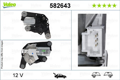VALEO WIPER MOTOR (REAR) - 582643