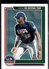 2022 Panini USA Baseball Stars & Stripes #58 Jayden Hylton
