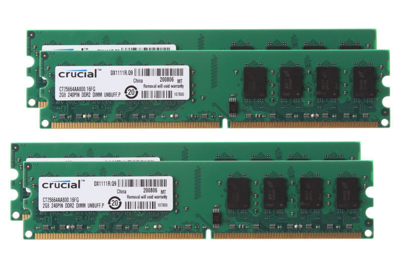 2GB DDR2 PC2-6400 (800MHz) Desktop RAM Memory For Dell OptiPlex 740, 745, 755, 760, 960