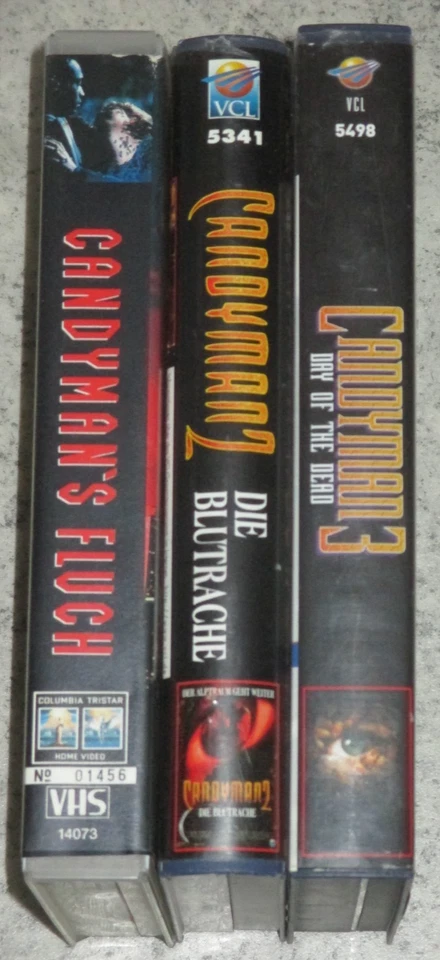 Candyman 1 2 3 - VHS/Horror/Tony Todd/FSK 18 - Bild 3 von 3