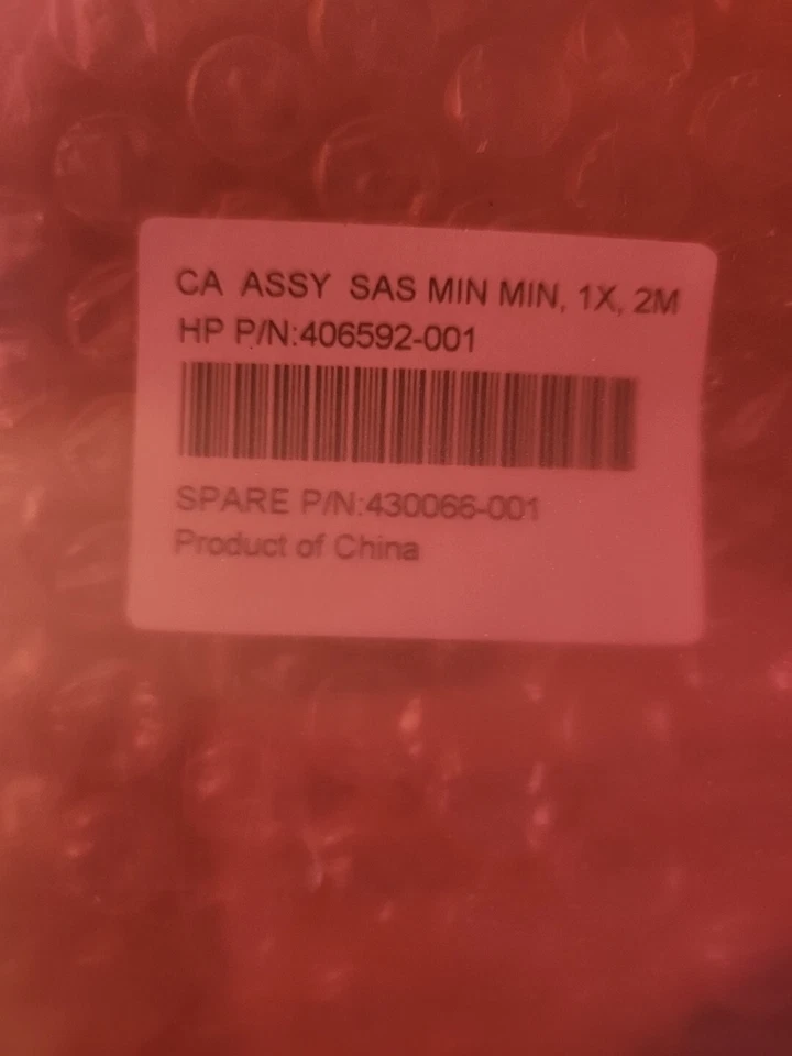 HP STORAGEWORKS LTO 920 SAS EXT ACCY KIT EH909-60001*NEW* - Image 4 of 4