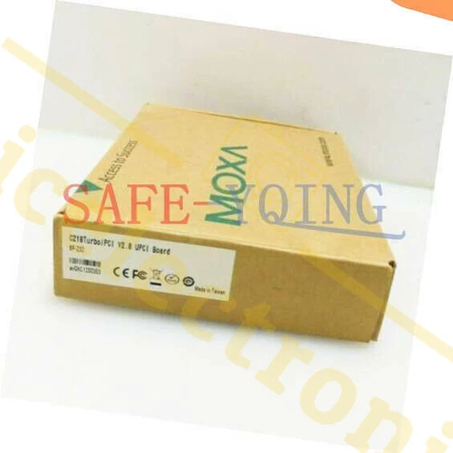 1PC NEW MOXA C218Turbo/PCI V2.0 8-port RS-232 C218T multi-serial port card