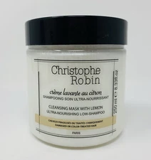 Christophe Robin Cleansing Mask With Lemon 8.33 fl oz/250 ml Full Sz New Sealed