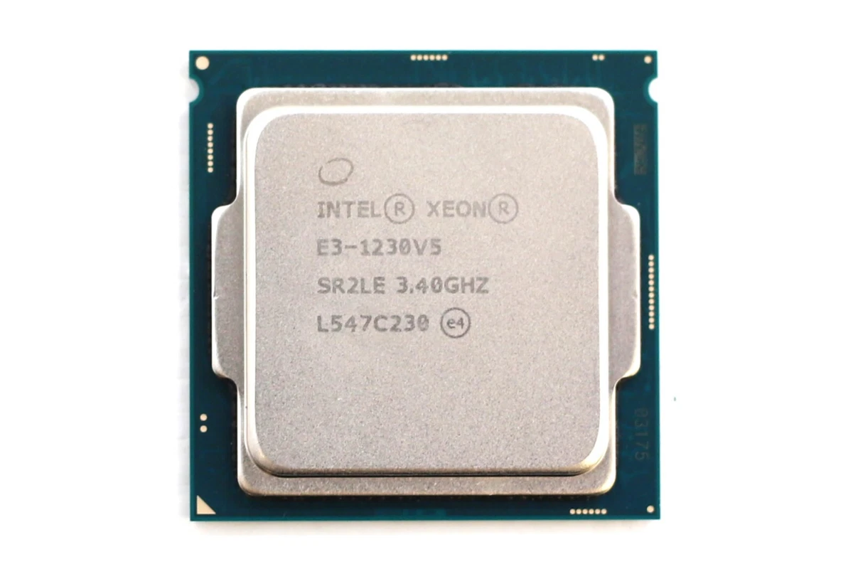 PCパーツ Intel Xeon E3 1230v5 Intel Xeon E3-1230 V5 Processor Model Intel LGA 1151/H4 Socket