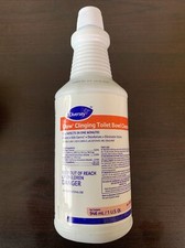 Diversey Crew Clinging Toilet Bowl Cleaner, Floral Scent, Liquid, 1 Qt. Bottle,