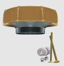 Fluidmaster Reinforced Extra Thick Wax Ring Kit w/ Bolts 7514 New in Box