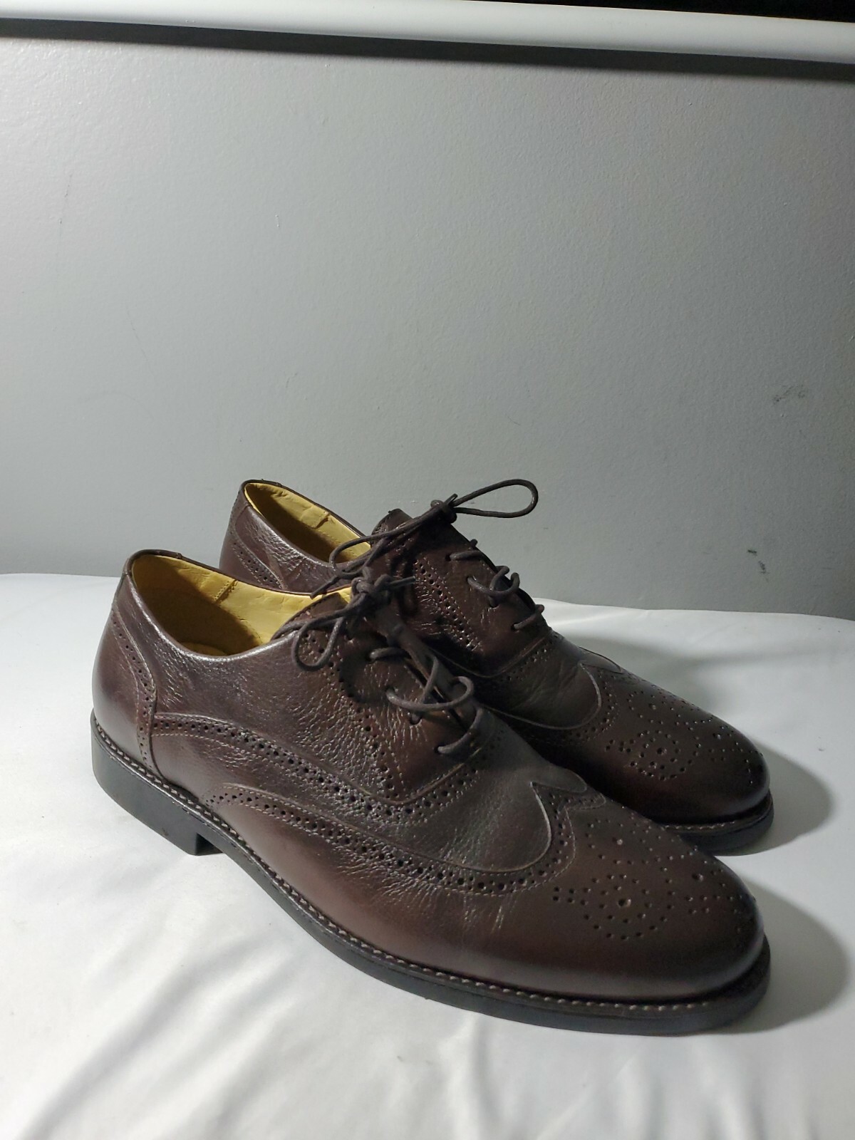 Belvedere Angelo Walnut Leather Dress Shoe