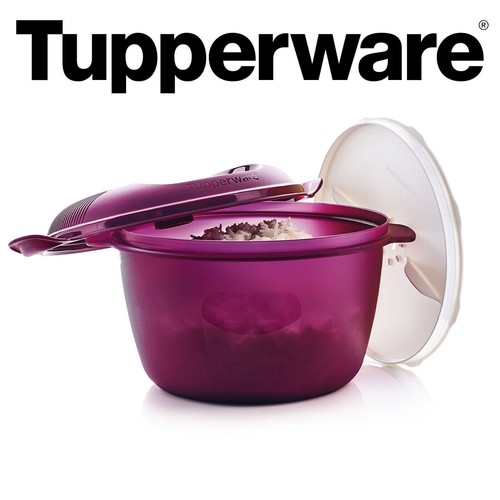 Tupperware Großer Reis-Meister Reiskocher Mikrowelle Topf 3,0L Reismeister