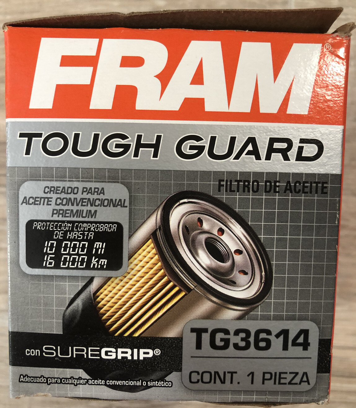 FRAM Tough Guard TG3614, Passenger Car SpinOn Oil Filter NIB eBay