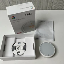 Nest Thermostat E Pro Edition Programmable Smart Thermostat - White (T4002ES) 