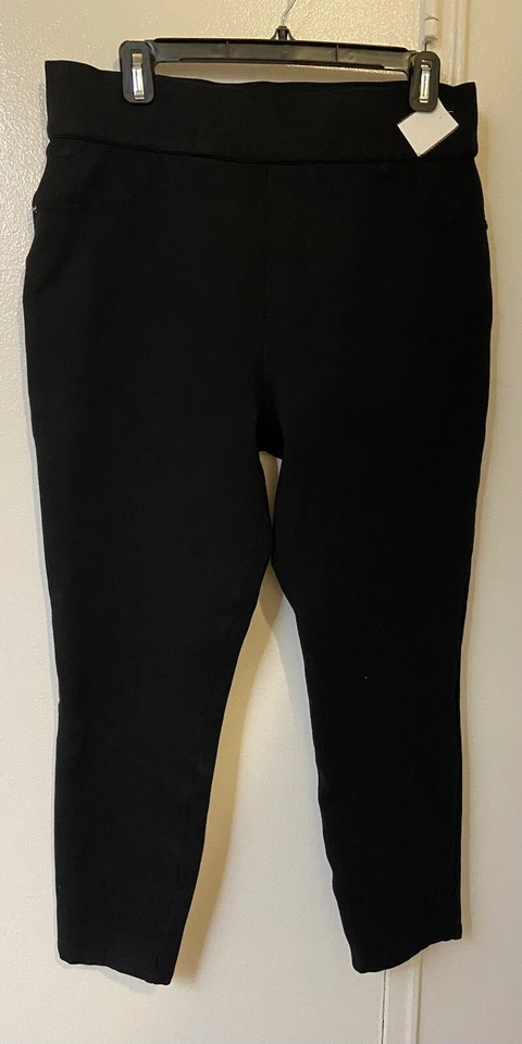 Women's SPANX 20202R Black Ponte Leggings XL - Image 2 of 4