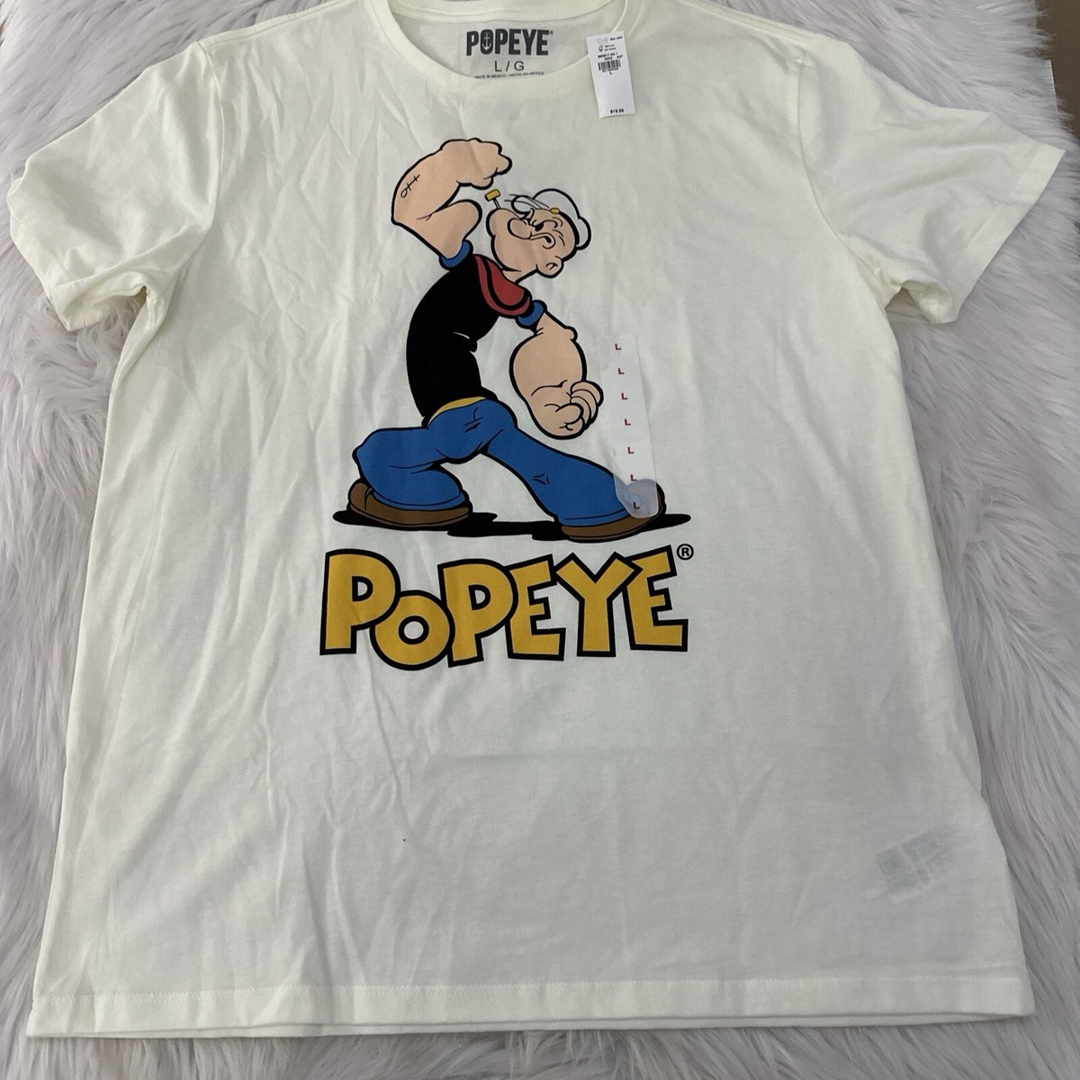 POPEYE Logo T-Shirt / Deep Navy