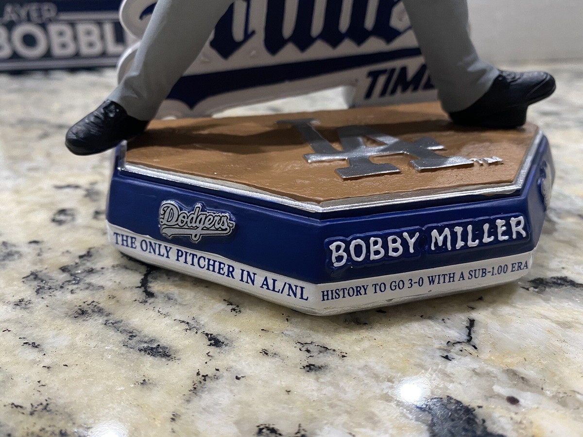 Bobby Miller Los Angeles Dodgers Miller Time Bobblehead