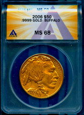 2006 $50 Gold Buffalo Coin MS 68 31.11 grams ANACS # 7805676 + Bonus 2905.50 per troy oz