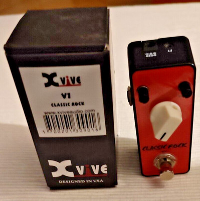 Xvive Classic Rock V1 micro effect pedal