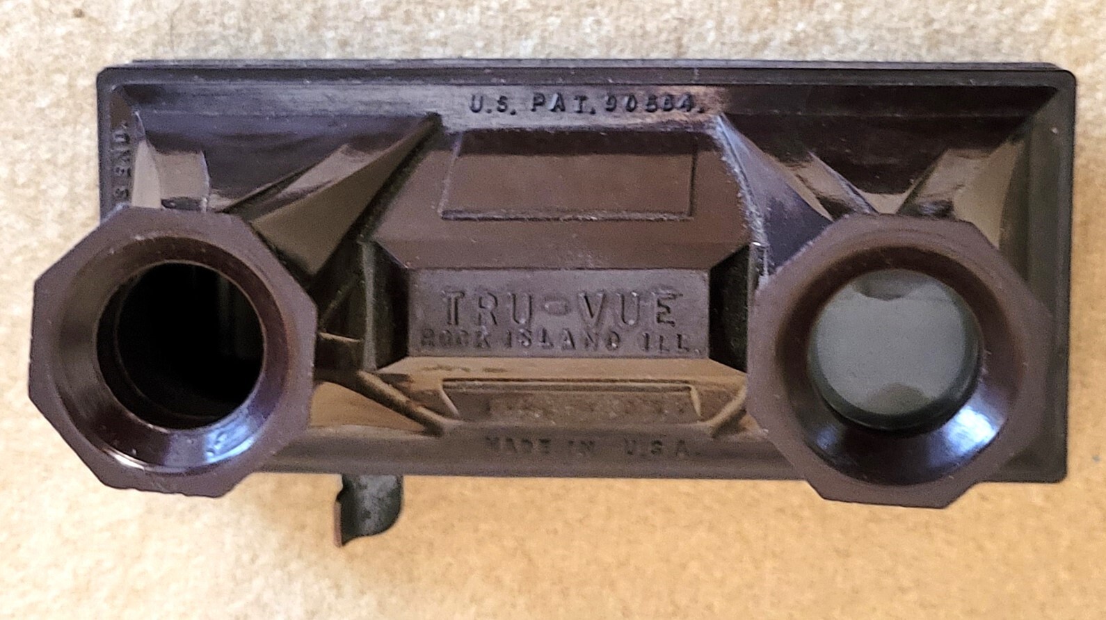 Vintage TruVue Film Strip Viewer With Wood Case and Rolls AminoTher